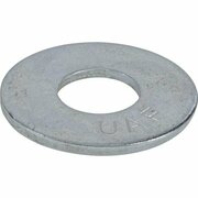 Hillman Flat Washer, Fits Bolt Size 1/2" , Steel Zinc Plated Finish 270067